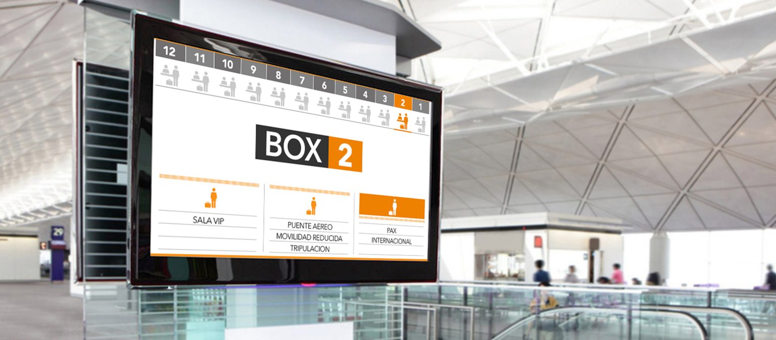 Áreas de espera y turnero CAS